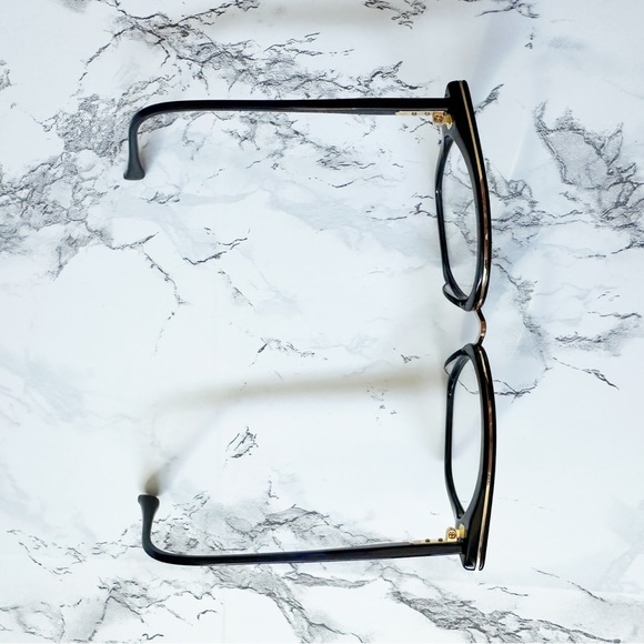 DITA Rebella Eyeglasses Navy Blue Gold Cateye - Picture 6 of 12